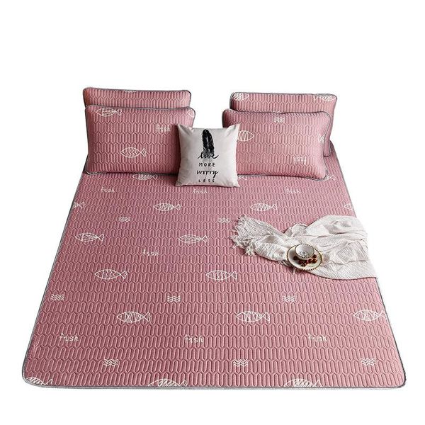 bedding sets thailand natural latex mat three-piece tencel tatami summer washed ice silk blanket
bedding sets thailand natural latex mat three-piece tencel tatami summer washed ice silk blanket