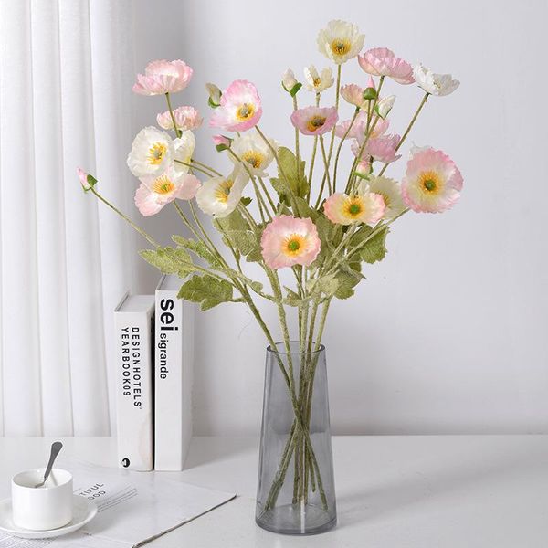 decorative flowers & wreaths 5/10pcs 60cm artificial flower bouquets red color corn poppy rhoeas coquelicot bunches
decorative flowers & wreaths 5/10pcs 60cm artificial flower bouquets red color corn poppy rhoeas coquelicot bunches