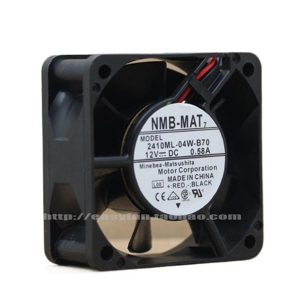 fans & coolings nmb 2410ml-04w-b702410ml-04w-b79 6025 6cm dual ball 12v 0.58a large air volume fan 60Ã60Ã25mm cooling cooler
fans & coolings nmb 2410ml-04w-b702410ml-04w-b79 6025 6cm dual ball 12v 0.58a large air volume fan 60Ã60Ã25mm cooling cooler