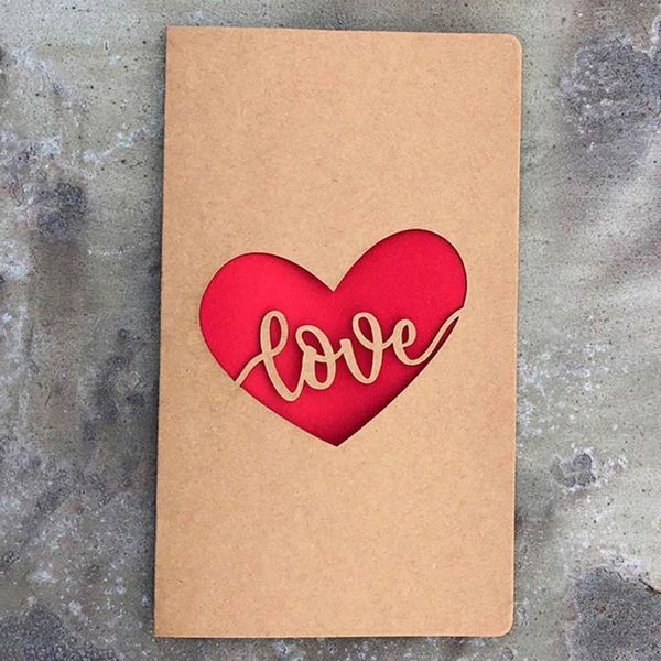 greeting cards creative diy hollow foldable kraft paper gift card birthday cards, valentine's etc
greeting cards creative diy hollow foldable kraft paper gift card birthday cards, valentine's etc