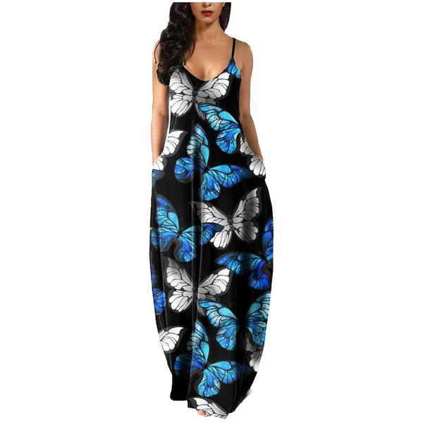 casual dresses 2021 fashion female long robe women summer maxi dress printing sleeveless beach plus size, Black;gray
casual dresses 2021 fashion female long robe women summer maxi dress printing sleeveless beach plus size, Black;gray