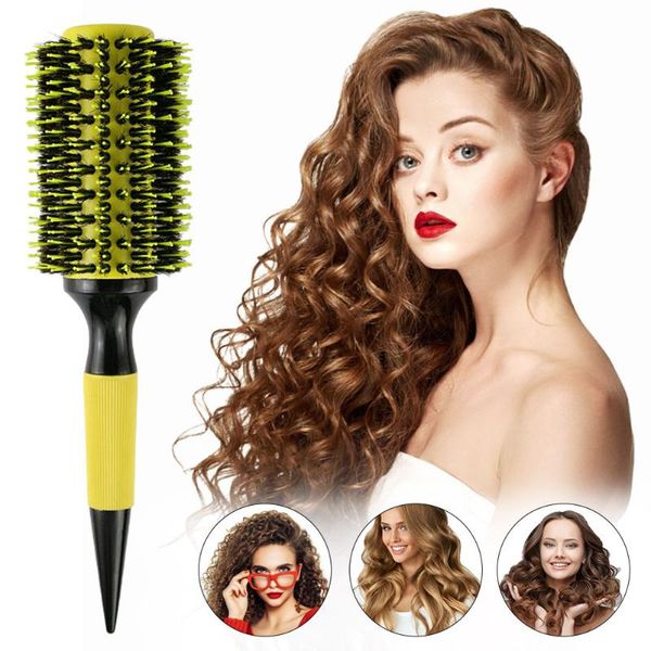 hair brushes 6 sizes professional salon styling tools round comb hairdressing curling ceramic iron barrel, Silver
hair brushes 6 sizes professional salon styling tools round comb hairdressing curling ceramic iron barrel, Silver