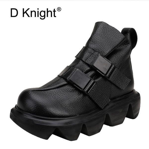 boots women winter autumn thicken non-slip buckle girl genuine leather shoes botas mujer platform high heels, Black
boots women winter autumn thicken non-slip buckle girl genuine leather shoes botas mujer platform high heels, Black