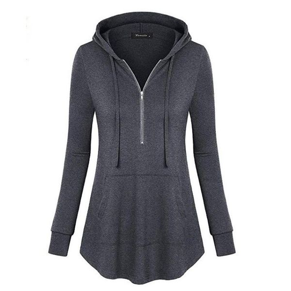 fashion womens warm zipper hooded hoodie sweatshirt long coat outwear women's hoodies & sweatshirts, Black
fashion womens warm zipper hooded hoodie sweatshirt long coat outwear women's hoodies & sweatshirts, Black