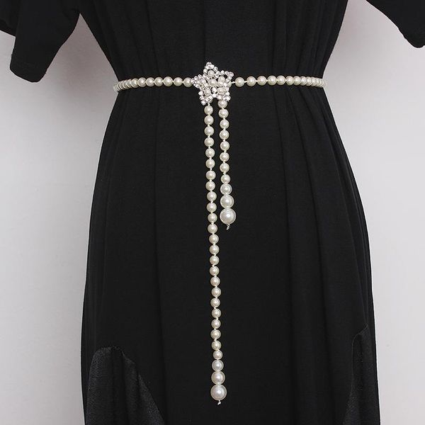 belts women's runway fashion pearl knitted cummerbunds female dress corsets waistband decoration narrow belt tb1647, Black;brown
belts women's runway fashion pearl knitted cummerbunds female dress corsets waistband decoration narrow belt tb1647, Black;brown
