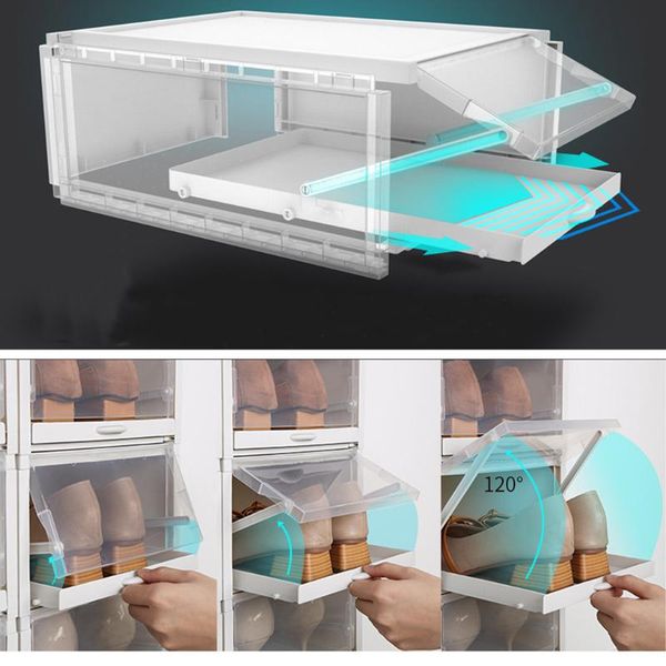 clothing & wardrobe storage 3pcs push drawer type shoe box organizer transparent plastic
clothing & wardrobe storage 3pcs push drawer type shoe box organizer transparent plastic