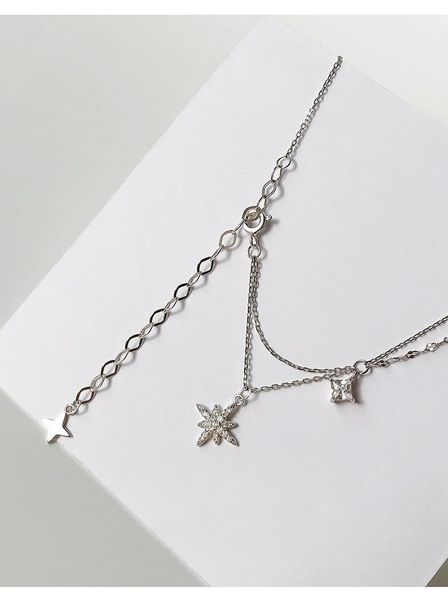 chains 2021 women's 925 sterling silver flash diamond star shape necklace simple temperament light luxury design ins style
chains 2021 women's 925 sterling silver flash diamond star shape necklace simple temperament light luxury design ins style