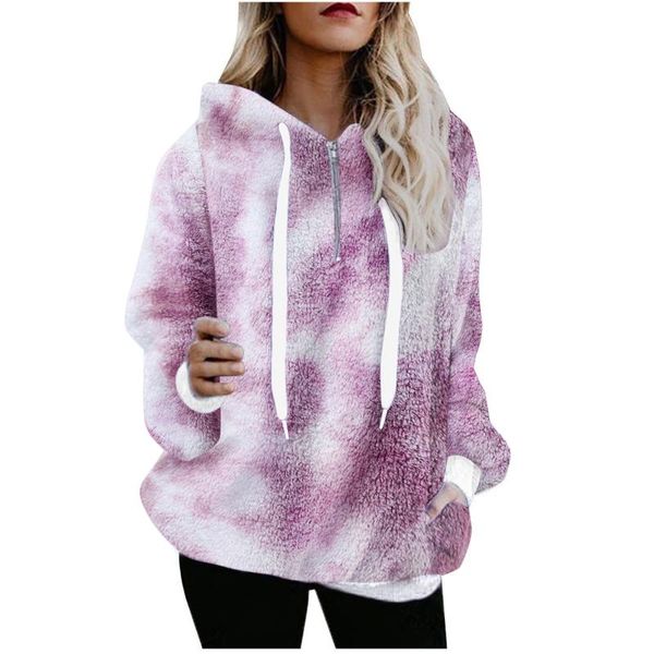 women's hoodies & sweatshirts zipper tie dye women warm winter thickening female sweatshirt bottoming keep casual loose ladies pullover, Black
women's hoodies & sweatshirts zipper tie dye women warm winter thickening female sweatshirt bottoming keep casual loose ladies pullover, Black