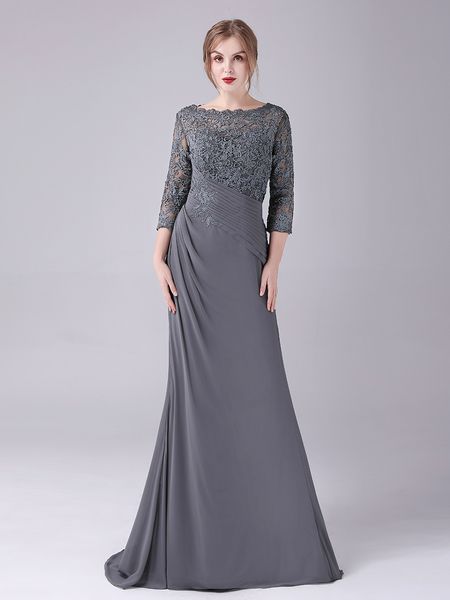 2022 long mermaid jewel prom dresses vintage long sleeves lace appliques formal evening dress party gowns, Black
2022 long mermaid jewel prom dresses vintage long sleeves lace appliques formal evening dress party gowns, Black