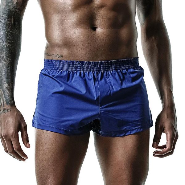 men's shorts mclaosi built-in bag pure cotton boxer summer home breathable pants loose casual sweat, White;black
men's shorts mclaosi built-in bag pure cotton boxer summer home breathable pants loose casual sweat, White;black