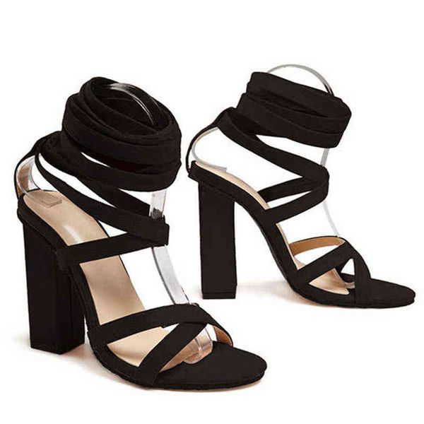 sandals large size 35-42 gladiator sandals women summer office high heels women buckle high heels casual women's shoes 220309, Black
sandals large size 35-42 gladiator sandals women summer office high heels women buckle high heels casual women's shoes 220309, Black