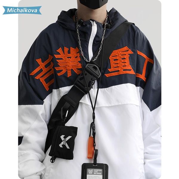 men's jackets clothes patchwork color block cargo streetwear tactical function pullover harajuku hoody windbreaker coats pizex, Black;brown
men's jackets clothes patchwork color block cargo streetwear tactical function pullover harajuku hoody windbreaker coats pizex, Black;brown