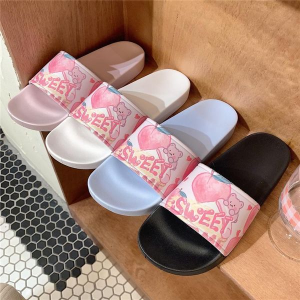slippers 2021 fashion sandals indoor household women's summer and korean cute cartoon for external wear, Black
slippers 2021 fashion sandals indoor household women's summer and korean cute cartoon for external wear, Black