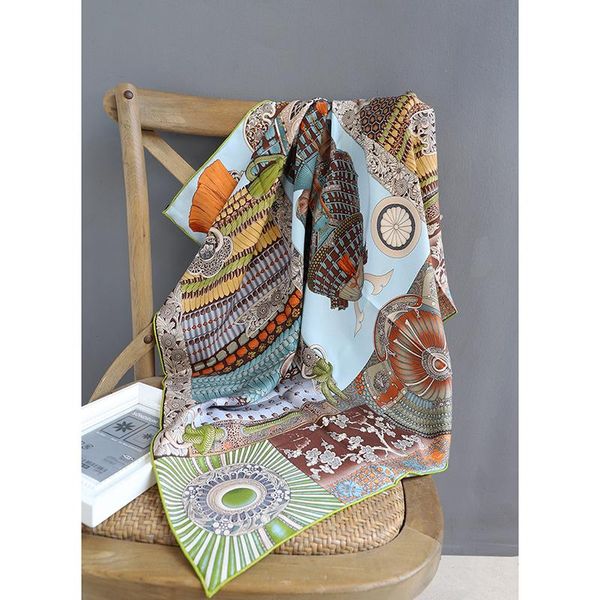 scarves blue color 100% natural silk mulberry* scarf 90*90cm designer hand rolled edges foulard en soie luxe, Blue;gray
scarves blue color 100% natural silk mulberry* scarf 90*90cm designer hand rolled edges foulard en soie luxe, Blue;gray