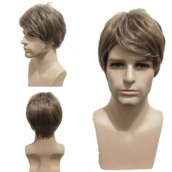 new men's wig, Black
new men's wig, Black