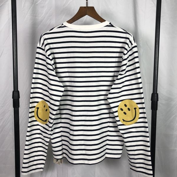 men's t-shirts men's wear t-shirts striped kapital streetwear t-shirt hip hop skateboard street cotton # n411 c0xr, White;black
men's t-shirts men's wear t-shirts striped kapital streetwear t-shirt hip hop skateboard street cotton # n411 c0xr, White;black