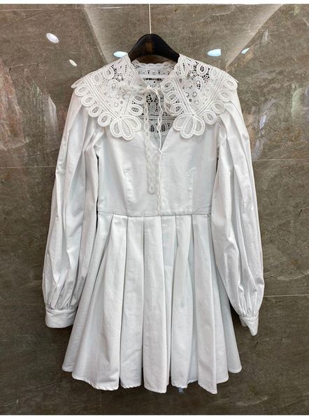 casual dresses 2021 autumn winter dress women hollow out lace embroidery deco long sleeve white black vintage, Black;gray
casual dresses 2021 autumn winter dress women hollow out lace embroidery deco long sleeve white black vintage, Black;gray