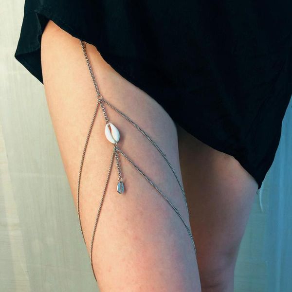 anklets body chain for women boho style beach multilayer gold color shell chains bracelet on the leg thigh harness jewelry, Red;blue
anklets body chain for women boho style beach multilayer gold color shell chains bracelet on the leg thigh harness jewelry, Red;blue