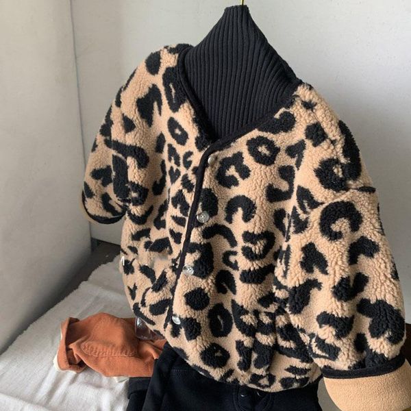 jackets baby girls leopard coats winter fashion clothes kids toddler v-neck thickening for girl casual outerwear, Blue;gray
jackets baby girls leopard coats winter fashion clothes kids toddler v-neck thickening for girl casual outerwear, Blue;gray
