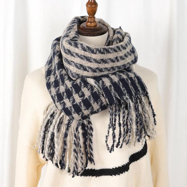 scarves arrived winter plaid woman scarf men's thick warm male warmer women's muffler, Blue;gray
scarves arrived winter plaid woman scarf men's thick warm male warmer women's muffler, Blue;gray