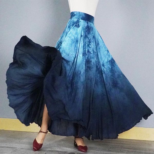print skirt summer 2021 tie-dye retro high-waisted shows a slim a-line skirts, Black
print skirt summer 2021 tie-dye retro high-waisted shows a slim a-line skirts, Black