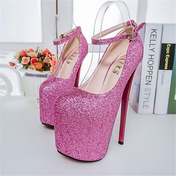 dress shoes bbzai pattern extra large code women 19cm super thin high heels waterproof 8cm round toe nightclub 34-49 50, Black
dress shoes bbzai pattern extra large code women 19cm super thin high heels waterproof 8cm round toe nightclub 34-49 50, Black