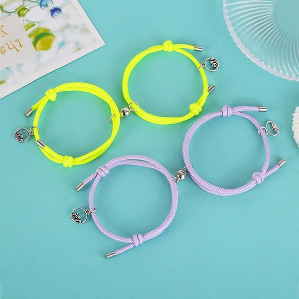 charm bracelets luminous shiny oath bracelet rope weaving magnet attract couples friend fluorescent, Golden;silver
charm bracelets luminous shiny oath bracelet rope weaving magnet attract couples friend fluorescent, Golden;silver