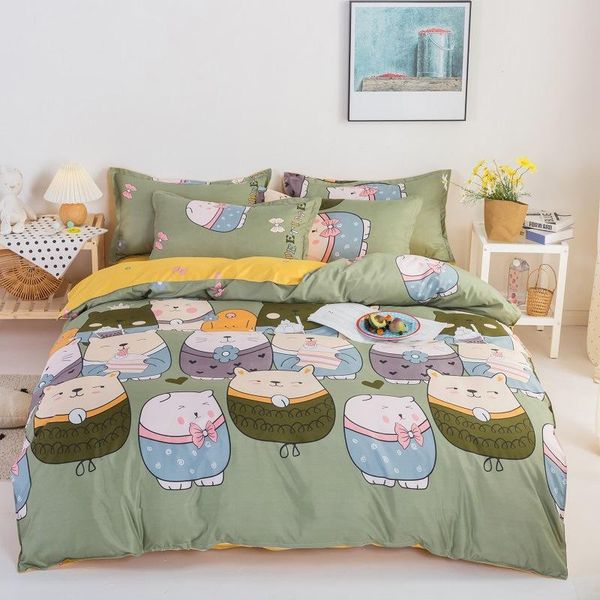 bedding sets happy time duvet cover set 4 pieces green color print pattern bedclothes include bed sheet pillowcase comforter oceania
bedding sets happy time duvet cover set 4 pieces green color print pattern bedclothes include bed sheet pillowcase comforter oceania