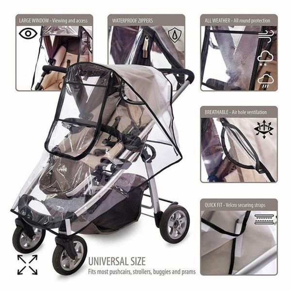 stroller parts & accessories universal raincoat waterproof windproof protection baby snow rain transparent open cover shield
stroller parts & accessories universal raincoat waterproof windproof protection baby snow rain transparent open cover shield