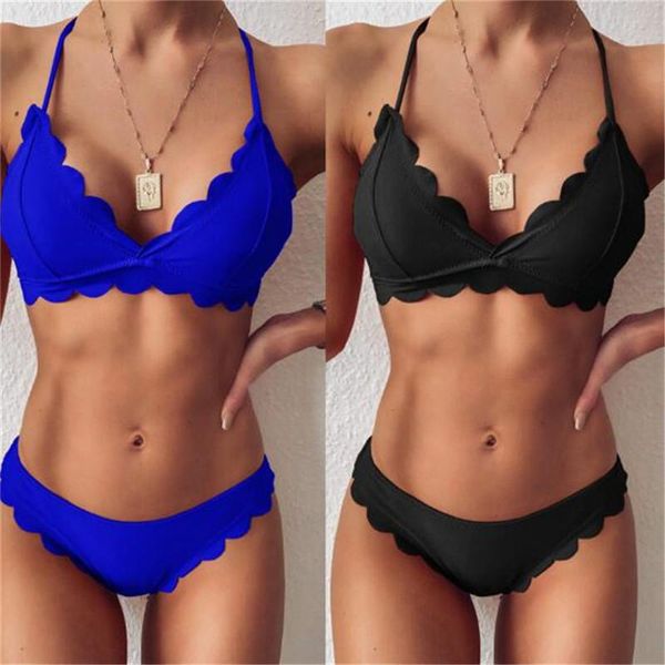 floral side solid lace up bikinis 2021 push 2 piece set women's swimsuit padded bra swimwear bather ribbed bathing suit, White;black
floral side solid lace up bikinis 2021 push 2 piece set women's swimsuit padded bra swimwear bather ribbed bathing suit, White;black