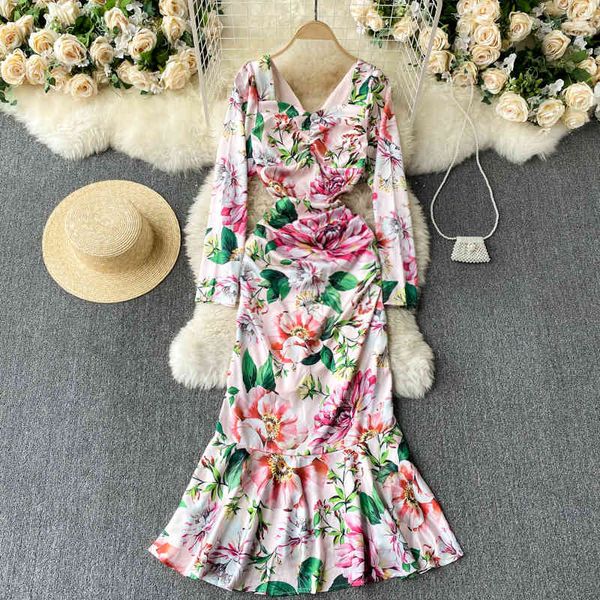 bohemian women floral printed mermaid midi dress square collar long sleeve bodycon vestidos fashion spring autumn 210426, Black;gray
bohemian women floral printed mermaid midi dress square collar long sleeve bodycon vestidos fashion spring autumn 210426, Black;gray