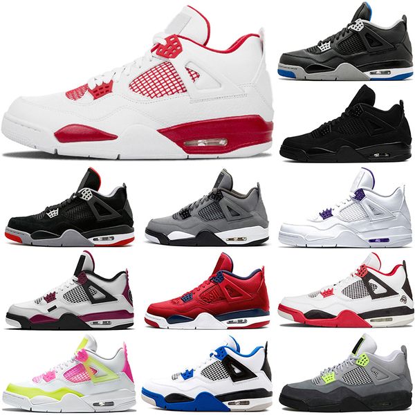 4s basketabll shoes 4 men Alternate 89 Toro Bravo Cool Grey White Cement Neon Black Cat court purple What The outdoor sports trainers sneakers
4s basketabll shoes 4 men Alternate 89 Toro Bravo Cool Grey White Cement Neon Black Cat court purple What The outdoor sports trainers sneakers