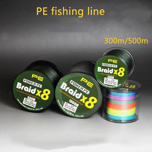 300m 500m 8-series pe line fishing multicolor horse braided sub tackle equipment braid
300m 500m 8-series pe line fishing multicolor horse braided sub tackle equipment braid