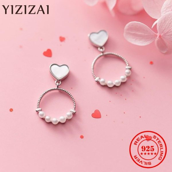 dangle & chandelier yizizai cute earrings for women pearl heart 925 sterling silver girls fashion gift glamour drop
dangle & chandelier yizizai cute earrings for women pearl heart 925 sterling silver girls fashion gift glamour drop