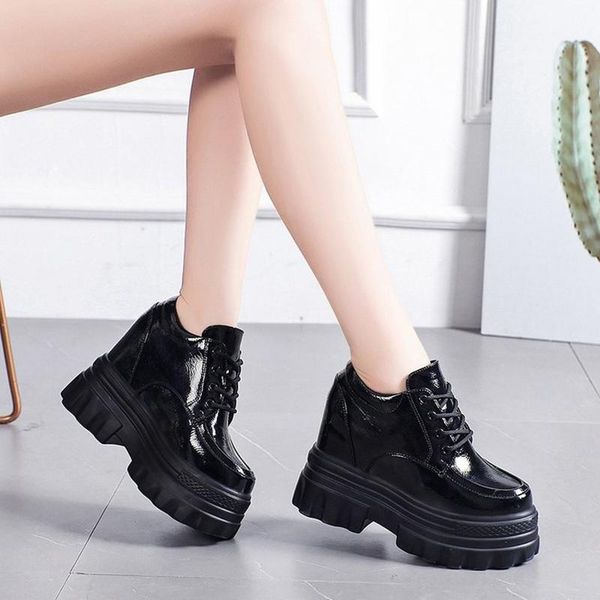 dress shoes chunky increase heels leather 2021 women casual round toe pumps woman waterproof lace up women's fashion single, Black
dress shoes chunky increase heels leather 2021 women casual round toe pumps woman waterproof lace up women's fashion single, Black