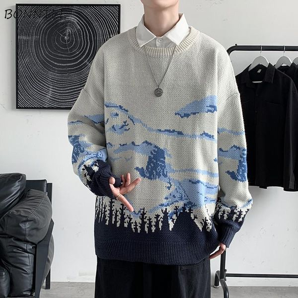 men's sweaters printed men loose harajuku o-neck japanese style daily warm soft comfortable pullovers all-match hombre jumpers ins, White;black
men's sweaters printed men loose harajuku o-neck japanese style daily warm soft comfortable pullovers all-match hombre jumpers ins, White;black