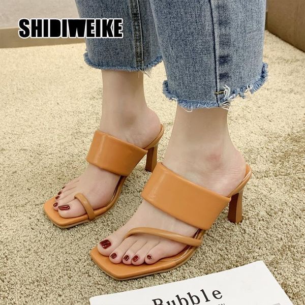 women slippers sandals square toe med heel sandal shoes ladies summer outdoor beach flip flops slides va577, Black
women slippers sandals square toe med heel sandal shoes ladies summer outdoor beach flip flops slides va577, Black