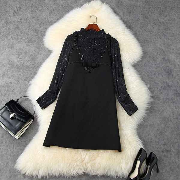 two piece dress fall autumn long sleeve round neck black glitter mesh + spaghetti strap beaded mini short 2 s set lo1411401 ad1r, White
two piece dress fall autumn long sleeve round neck black glitter mesh + spaghetti strap beaded mini short 2 s set lo1411401 ad1r, White