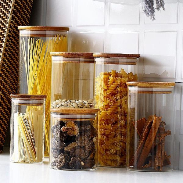 storage bottles & jars atucoho tank container bamboo covered high borosilicate sealed glass kitchen miscellaneous grain organizer
storage bottles & jars atucoho tank container bamboo covered high borosilicate sealed glass kitchen miscellaneous grain organizer