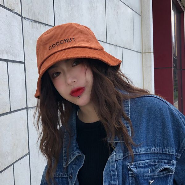 cap girl autumn and winter sky lantern corduroy fisherman's hat 
cap girl autumn and winter sky lantern corduroy fisherman's hat