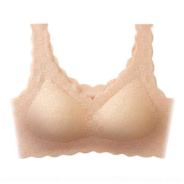 pnb traceless thai latex women's underwear lace underwear gather without steel ring women's bra lace back wrapped bra vest, Red;black
pnb traceless thai latex women's underwear lace underwear gather without steel ring women's bra lace back wrapped bra vest, Red;black