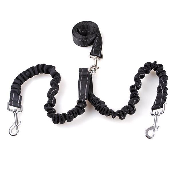 dog collars & leashes dual leash double walking training comfortable absorbing reflective bungee for two dogs black medium large
dog collars & leashes dual leash double walking training comfortable absorbing reflective bungee for two dogs black medium large