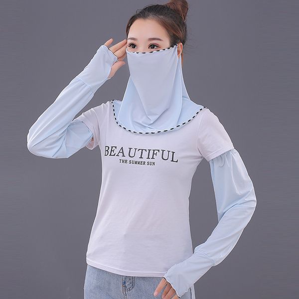 ice summer silk sunscreen mask, outdoor riding, neck protection, sunshade, women's uv 2-piece bib sleeve
ice summer silk sunscreen mask, outdoor riding, neck protection, sunshade, women's uv 2-piece bib sleeve