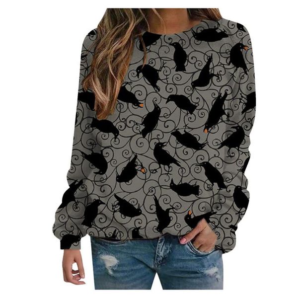 women's hoodies & sweatshirts 2021 women halloween print shirt long sleeve sweatshirt loose pullover blouse ladies autumn, Black
women's hoodies & sweatshirts 2021 women halloween print shirt long sleeve sweatshirt loose pullover blouse ladies autumn, Black