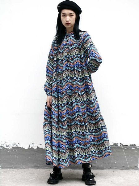 vanovich summer long sleeve fashion casual women dress cotton print wild korean style clothing 210615, Black;gray
vanovich summer long sleeve fashion casual women dress cotton print wild korean style clothing 210615, Black;gray