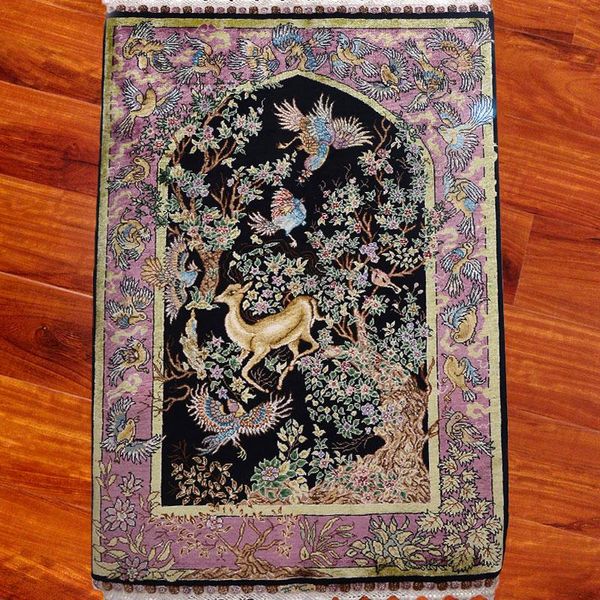 carpets fangcunjinxiu 2x3ft square handmade silk area rugs deer trees handiwork carpet for door mat or tapestry
carpets fangcunjinxiu 2x3ft square handmade silk area rugs deer trees handiwork carpet for door mat or tapestry