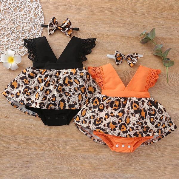 girl's dresses summer baby girls leopard sleeveless triangle romper dress infant soft and comfortable princess with headdress, Red;yellow
girl's dresses summer baby girls leopard sleeveless triangle romper dress infant soft and comfortable princess with headdress, Red;yellow