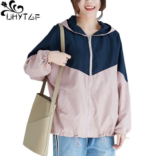 women's trench coats uhytgf casual autumn winter jacket womens loose plus size sports fashion hooded student windbreaker outerwear fema, Tan;black
women's trench coats uhytgf casual autumn winter jacket womens loose plus size sports fashion hooded student windbreaker outerwear fema, Tan;black