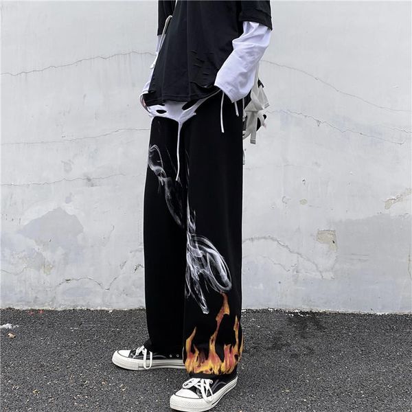 women's pants & capris harajuku style retro sports autumn korean version of the high-waist straight wide-leg trousers wild slim, Black;white
women's pants & capris harajuku style retro sports autumn korean version of the high-waist straight wide-leg trousers wild slim, Black;white
