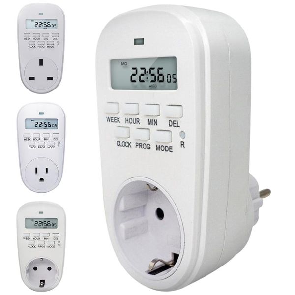 eu us plug adjustable programmable setting of clock/ on/ off time digital timer switch energy saving smart power socket timers
eu us plug adjustable programmable setting of clock/ on/ off time digital timer switch energy saving smart power socket timers